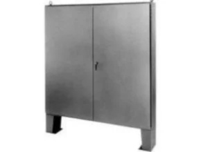 Adalet Instruments Floor Mount Double Door Stainless Steel Enclosure