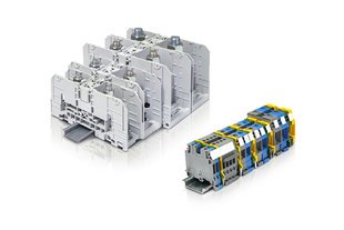 Entrelec terminal blocks of the SNA series