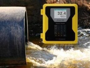 ultrasonic sewer pipe flow meter