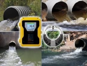 Open channel sewr Flow Meter