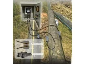 Instalasi Flowmeter Ultrasonic Clamp-on Pada Pipa HDPE
