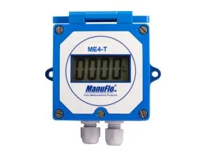 ManuFlo - 4 Digit Battery Powered LCD Resettable Counter Display
