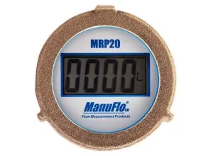 ManuFlo - LCD Large Resettable counter flowmeters