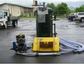 SkimOil Fracking Oil Removal System