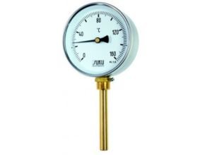 Bi-metal pointer thermometer