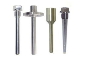 Silver Instrument Thermowell Sensor