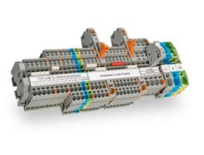 Wago Rail-Mount Terminal Blocks