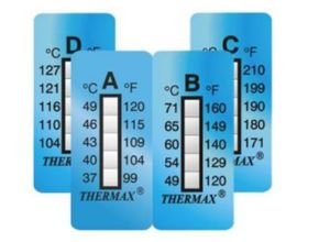 Thermax 5 Level Strips Temperature Label Sensor