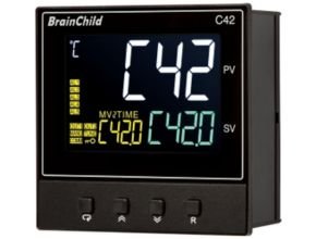 Brainchild C42 Panel Mount Low-cost Process and Temperature Controllers