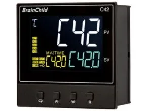 Brainchild C42 Panel Mount Low-cost Process and Temperature Controllers