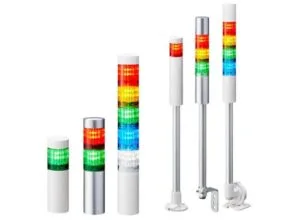 Patlite LR4 Series 40mm LED Signal Tower Lights