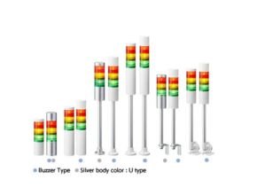Patlite LR6 Series 60mm LED Signal Tower Lights