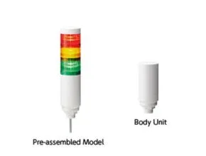 Patlite LR6-WC 60mm LED Signal Tower with M12 Connector