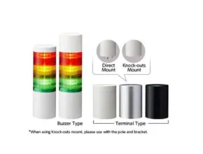 Patlite LR7 Series 70mm LED Signal Tower Lights