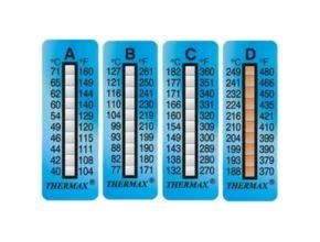 Thermax 10 Level Strips Temperature Label Sensor