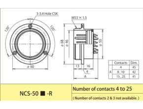Dimension Nanaboshi NCS-504-R