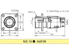 Dimension Nanaboshi NJC-207-AD(F)M