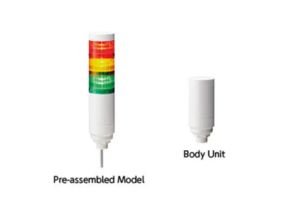 Patlite LR6-WC 60mm LED Signal Tower with M12 Connector