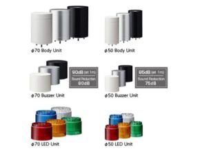 Patlite LR5/LR7 Screwless Terminal Signal Tower