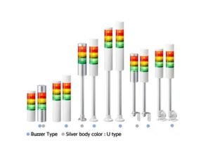 Patlite LR6 Series 60mm LED Signal Tower Lights