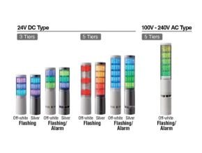 Patlite LA6 Series 60mm Smart LED Signal Tower Lights
