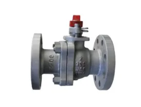 Ball Valve Floating The DN125 PN16 Operation Lever