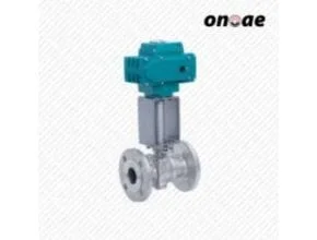 Ball Valve + Electric Actuator On-Off Type Connection Ball Valve Application