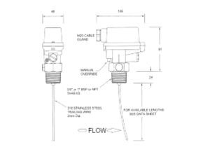 TW Series Trailing Wire Flow Switch