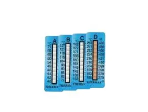 Thermax Level 10 Range A Temperature Label Strip